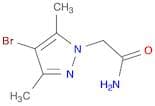 2-(4-Bromo-3,5-dimethyl-1H-pyrazol-1-yl)acetamide