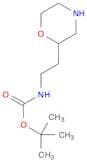 tert-butyl (2-morpholin-2-ylethyl)carbamate
