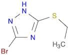 3-Bromo-5-(ethylthio)-1h-1,2,4-triazole