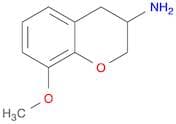 8-methoxy-3,4-dihydro-2H-1-benzopyran-3-amine