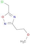 5-(Chloromethyl)-3-(2-methoxyethyl)-1,2,4-oxadiazole