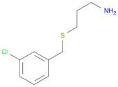 3-[(3-chlorobenzyl)thio]-1-propanamine