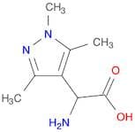 2-amino-2-(trimethyl-1H-pyrazol-4-yl)acetic acid