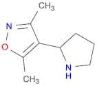 3,5-dimethyl-4-(2-pyrrolidinyl)isoxazole