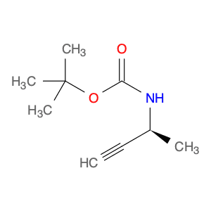 Carbamic acid, [(1S)-1-methyl-2-propynyl]-, 1,1-dimethylethyl ester (9CI)