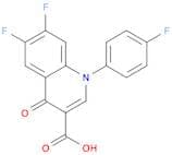 6,7-Difluoro-1-(4-fluorophenyl)-4-oxo-1,4-dihydroquinoline-3-carboxylic acid