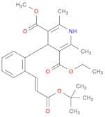 (E)-3-Ethyl 5-methyl 4-(2-(3-(tert-butoxy)-3-oxoprop-1-en-1-yl)phenyl)-2,6-dimethyl-1,4-dihydropyr…