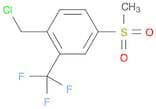 2-(Chloromethyl)-5-(methylsulphonyl)benzotrifluoride
