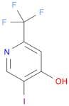 5-Iodo-2-(trifluoromethyl)pyridin-4-ol, 4-Hydroxy-5-iodo-α,α,α-trifluoro-2-picoline