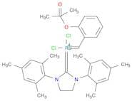 1,3-BIS(2,4,6-TRIMETHYLPHENYL)-2-IMIDAZOLIDINYLIDENE]DICHLORO[[2-(1-METHYLACETOXY)PHENYL]METHYLENE…