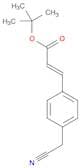 tert-Butyl 3-(4-(cyanomethyl)phenyl)acrylate