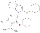 2-(Dicyclohexylphosphino)-N,N-bis(1-methylethyl)-1H-indole-1-carboxamide