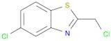 Benzothiazole, 5-chloro-2-(chloromethyl)- (9CI)