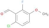 6-Chloro-2-fluoro-3-methoxybenzaldehyde