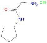 2-Amino-N-cyclopentylacetamide hydrochloride