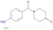1-(4-Aminobenzoyl)piperidin-4-one hydrochloride