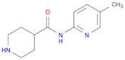 N-(5-Methylpyridin-2-yl)piperidine-4-carboxamide