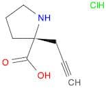 (R)-α-PROPYNYL-PROLINE-HCL