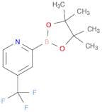 2-(4,4,5,5-Tetramethyl-1,3,2-dioxaborolan-2-yl)-4-(trifluoromethyl)pyridine