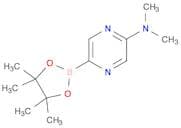 5-DIMETHYLAMINOPYRAZINE-2-BORONIC ACID PINACOL ESTER