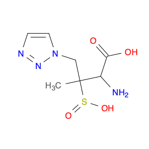 2-aMino-3-Methyl-3-sulfino-4-(1H-1,2,3-triazol-1-yl)butyric acid