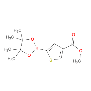 Methyl 4-(tetraMethyl-1,3,2-dioxaborolan-2-yl)thiophene-2-carboxylate