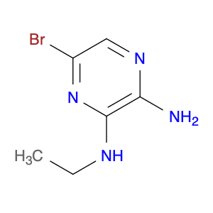 2-Amino-5-bromo-3-(ethylamino)pyrazine