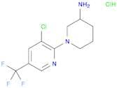1-(3-Chloro-5-(trifluoromethyl)pyridin-2-yl)piperidin-3-amine hydrochloride