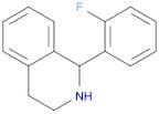 1-(2'-FLUORO)PHENYL-1,2,3,4-TETRAHYDRO-ISOQUINOLINE