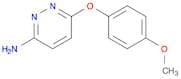 6-(4-Methoxyphenoxy)pyridazin-3-amine