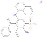 Sodium 1-amino-4-(naphthalen-1-ylamino)-9,10-dioxo-9,10-dihydroanthracene-2-sulfonate
