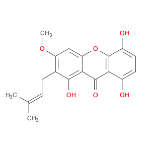 1,5,8-Trihydroxy-3-methoxy-2-prenylxanthone