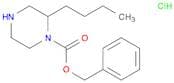 Benzyl 2-butylpiperazine-1-carboxylate hydrochloride
