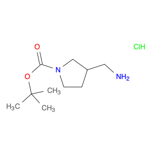 tert-Butyl 3-(aminomethyl)pyrrolidine-1-carboxylate hydrochloride