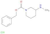 Benzyl 3-(methylamino)piperidine-1-carboxylate hydrochloride