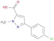3-(4-Chlorophenyl)-1-methyl-1H-pyrazole-5-carboxylic acid