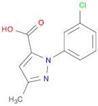 1-(3-Chlorophenyl)-3-methyl-1H-pyrazole-5-carboxylic acid