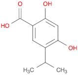 2,4-Dihydroxy-5-isopropylbenzoic acid