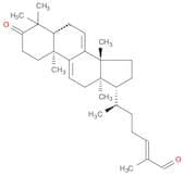 (24E)-3-Oxolanosta-7,9(11),24-trien-26-al
