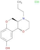 PD  125,530,  trans-(±)-3,4,4a,10b-Tetrahydro-4-propyl-2H,5H-[1]benzopyrano[4,3-b]-1,4-oxazin-9-ol…