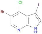 5-Bromo-4-chloro-3-iodo-1H-pyrrolo[2,3-b]pyridine