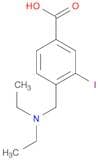 4-((Diethylamino)methyl)-3-iodobenzoic acid