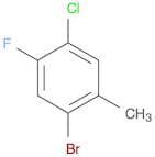 1-Bromo-4-chloro-5-fluoro-2-methylbenzene