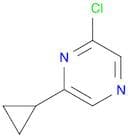 2-Chloro-6-cyclopropylpyrazine
