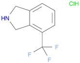 1H-Isoindole, 2,3-dihydro-4-(trifluoromethyl)-, hydrochloride