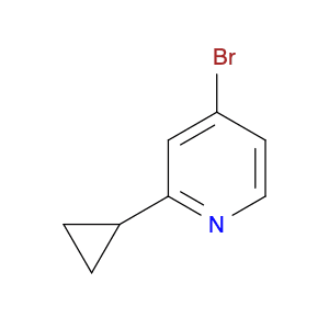 4-BroMo-2-(cyclopropyl)pyridine