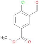Methyl 4-chloro-3-formylbenzoate