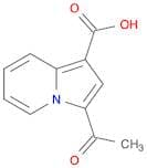 1-Indolizinecarboxylic acid, 3-acetyl-