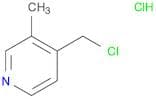 4-(Chloromethyl)-3-methylpyridine hydrochloride