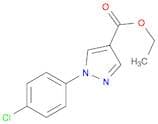 Ethyl 1-(4-chlorophenyl)-1H-pyrazole-4-carboxylate